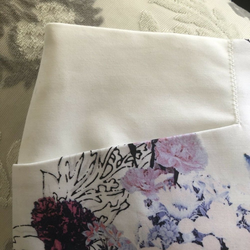 Club Monaco Skirt Pencil Floral Spring Career Casual Pockets - Picture 4 of 9